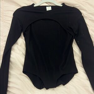 Zara Elegant Black Bodysuit
